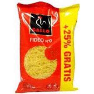 Gallo Fideos Nº 0   1/4