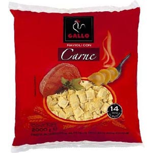 Raviolis De Carne 2 K. Gallo