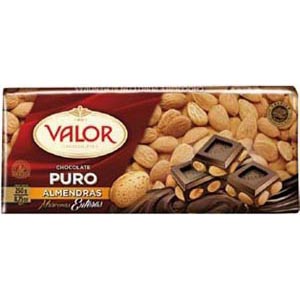 Chocolate Almendra Puro 250 Gr Valor