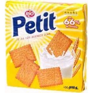 Galletas Tostada 800 Gr Petit Rio
