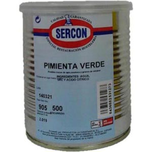 Pimienta Verde  Grano Lata 1 Kg