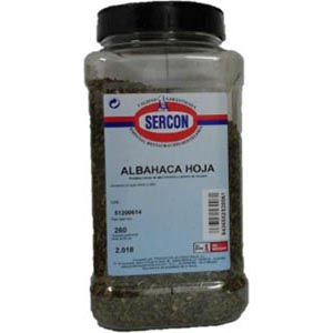 Albahaca Hojas Hotelero  260 Gr.