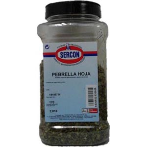 Pebrella Hoja 170 Gr.