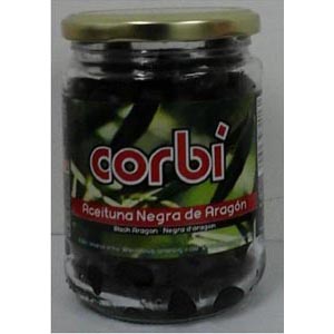 Aceitunas  Negra De Aragon  250 Gr. Corbi