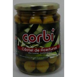 Aceitunas  Cocktail 250 Gr .Corbi
