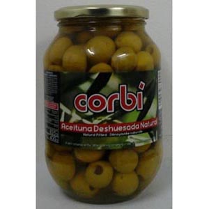Aceitunas Deshuesada 500 Gr. Corbi