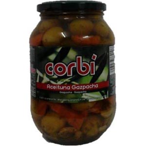 Aceitunas Gazpachada 500 Gr. Corbi