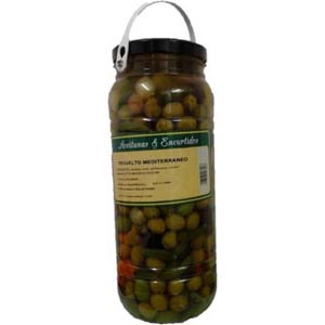 Aceitunas Cocktail (Salpicon) Cubo 2