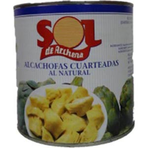 Alcachofas Troceadas  3 K
