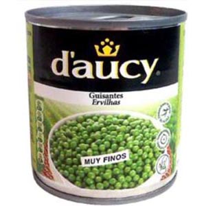 Guisantes M.F. 1/4 3 L. Daucy