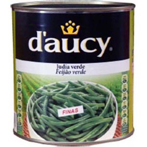 Judias Verdes Finas  1/2 Daucy