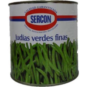 Judias Verdes Finas 3.K. Sercon