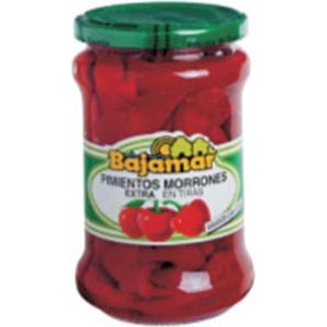 Pimiento Tiras Tarro 450 Gr. Bajamar