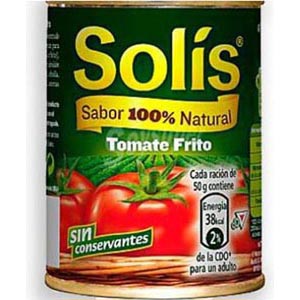 Tomate Frito Lata 140 Gr. Solis