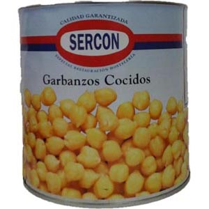 Garbanzos Al Natural  3 K. Sercon