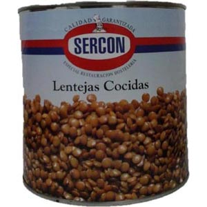 Lentejas Al Natural  3 K. Sercon