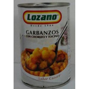 Garbanzos Chorizo 1/2 Abricome