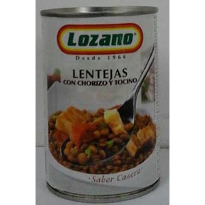 Lentejas Chorizo 1/2 Abricome