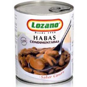 Habas Cocidas 1/2  Lozano