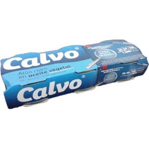 Atun Cl A Vege Pack. 3 /Ro-80 Af Calvo