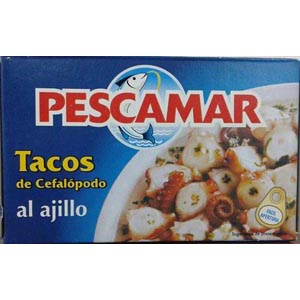 Pulpo Al Ajillo Ol 120 Pescamar