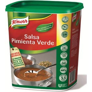Salsa Pimienta Verde 660 Gr Knorr