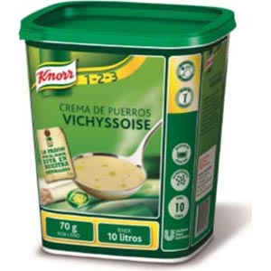 Crema Vichysso. 700 Gr.(Puerros)Knorr