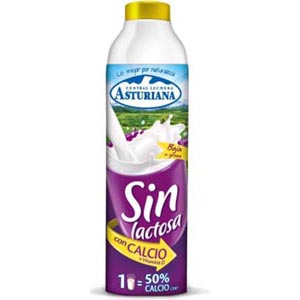 Leche Sin Lactosa Calcio Semi 1-L Astur.