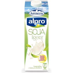 Leche Alprosoja Ligera Asturiana
