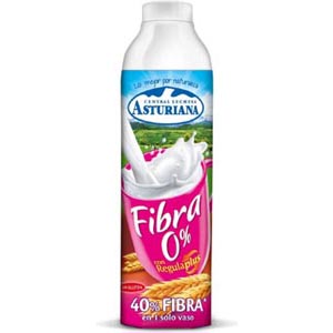 Leche Fibra 0% Mg P*6 Asturiana 1 L