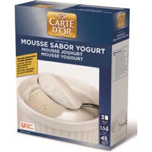 Mousse De Yogur 570 Gr. Carte D'Or