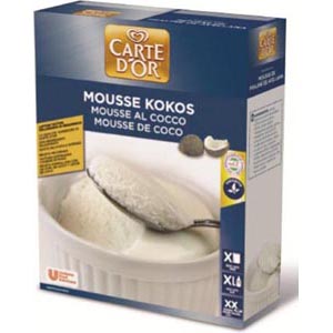 Mousse  De Coco 675 Gr Carte D'Or