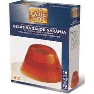 Gelatina  Naranja 850 Gr Carte D