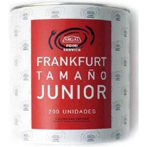 Salchichas Frankfurt Lata 200 U. 4