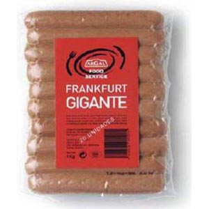 Salchichas Frankfurt 50 Gr. 20 U.Bolsa  Argal