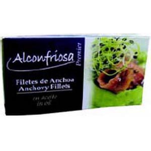 Anchoas Aceite Vegetal 1/8 Alconfriosa