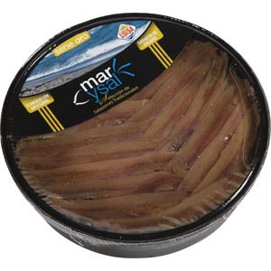 Anchoa Oro" Girasol 100 Uds. "A" 650 Gr. Marysal"