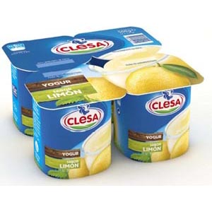 421 Yogur Sabor Limon 4X125 Gr. Clesa