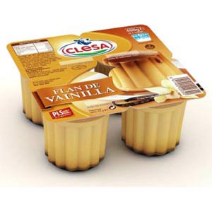 439 Flan De Vainilla 4X105 Gr. Clesa
