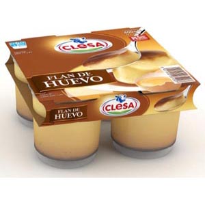 294 Flan De Huevo 4X100 Gr. Clesa