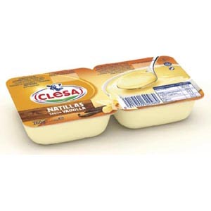097 Natillas De Vainilla 4X115 Gr. Clesa