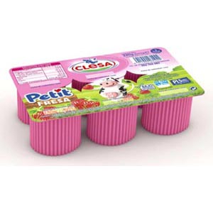 651 Petit Suiss De Fresa 6X55 Gr. Clesa